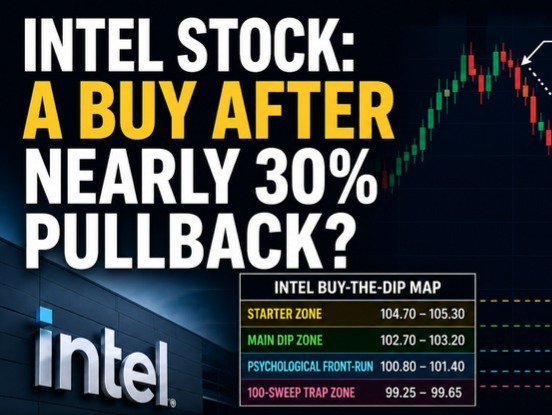 Is Intel Stock a Buy after the big pullback, investingLive.com